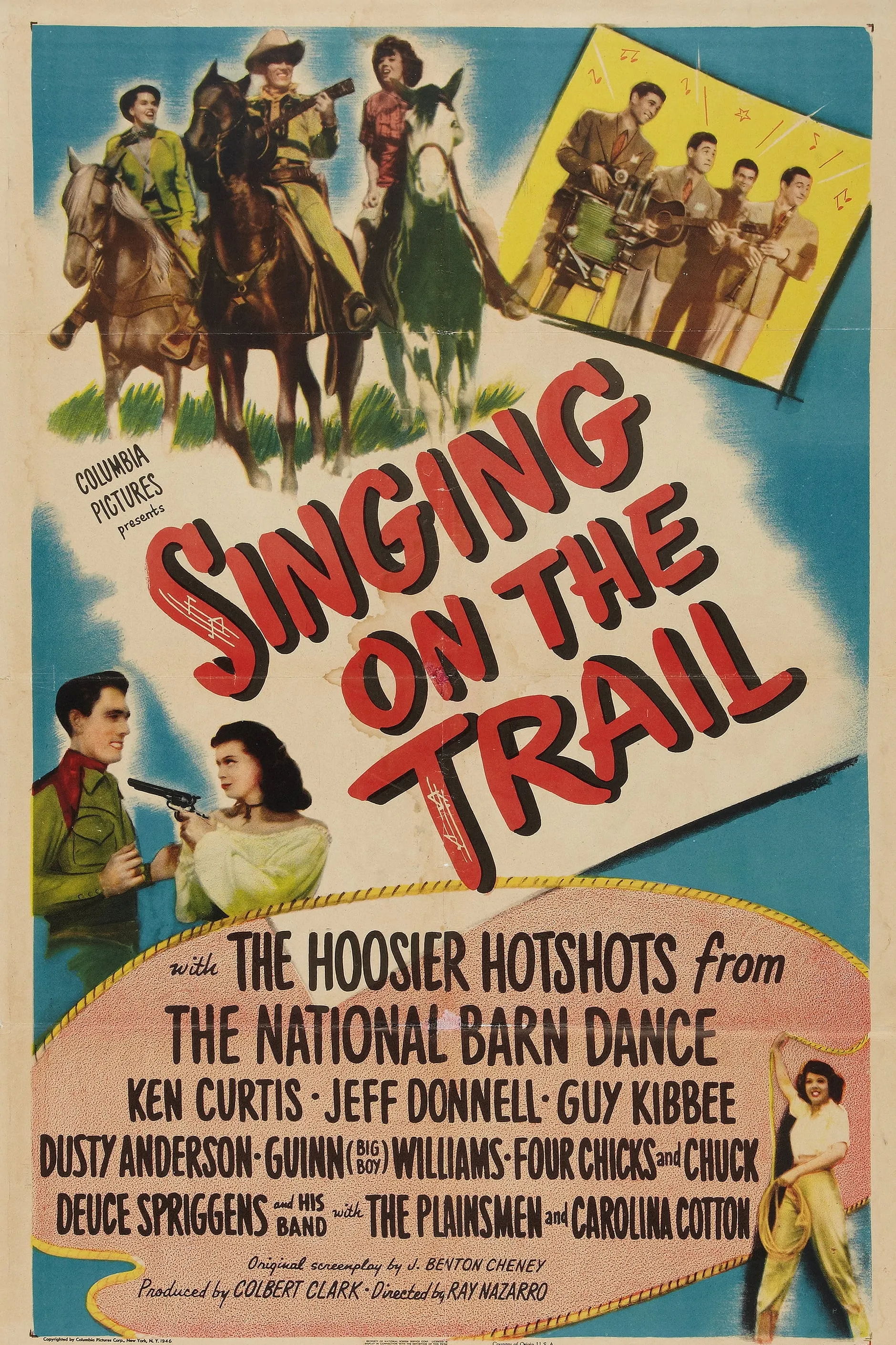Singing On the Trail poster