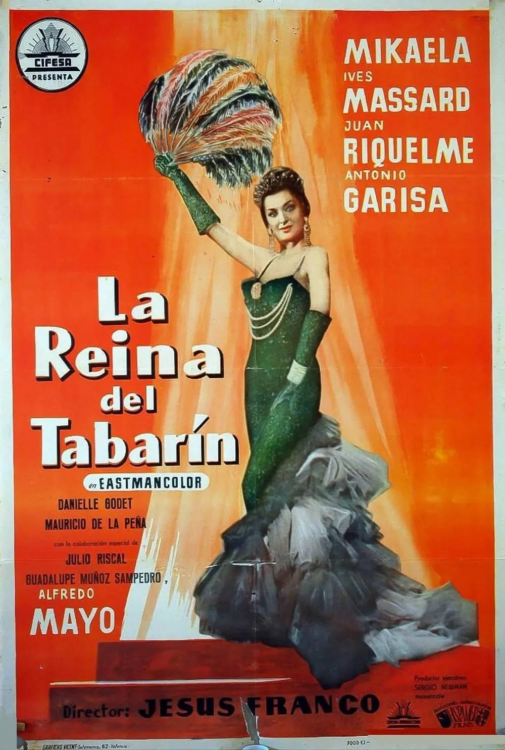 La Reina del Tabarín poster