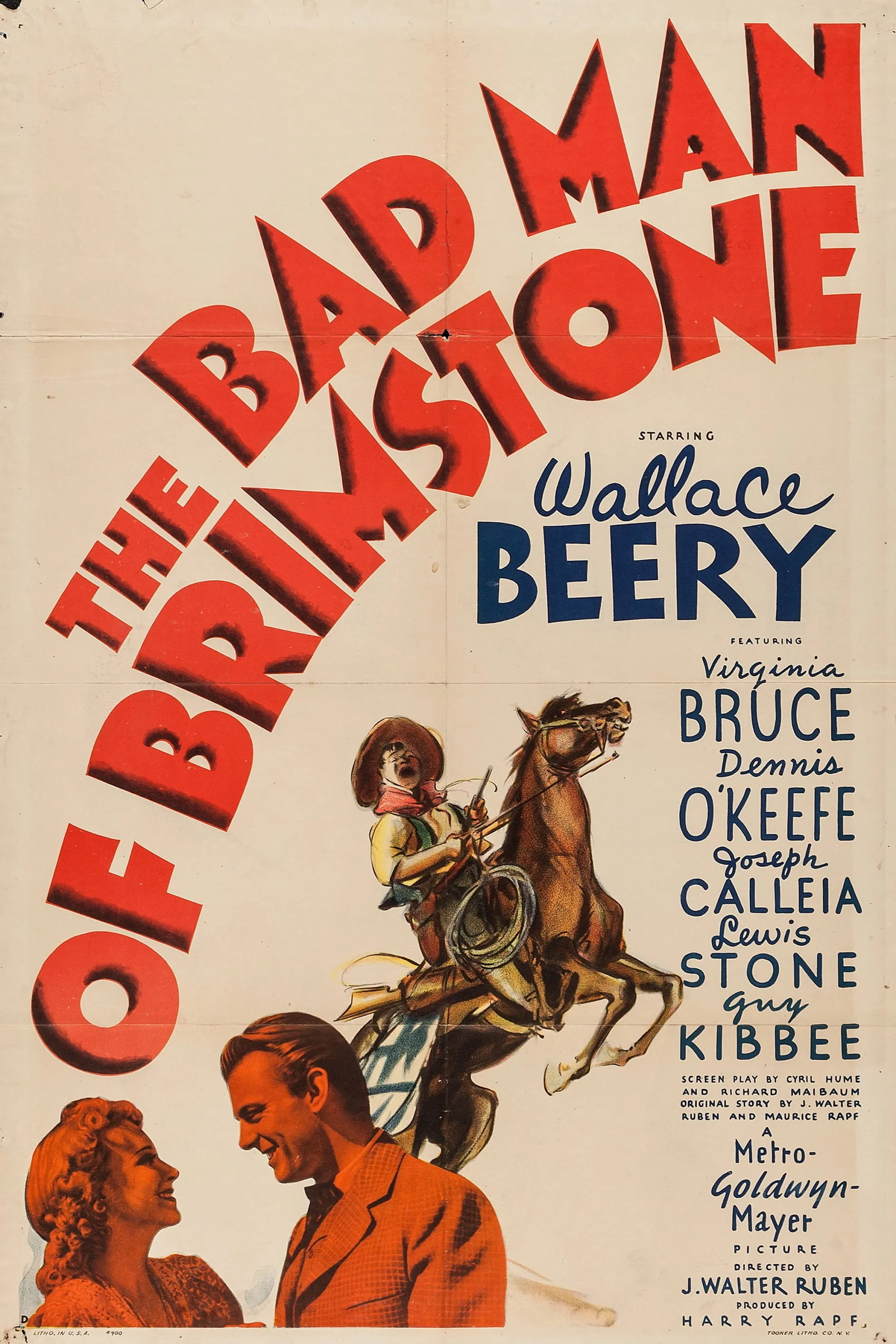 Bad Man of Brimstone poster