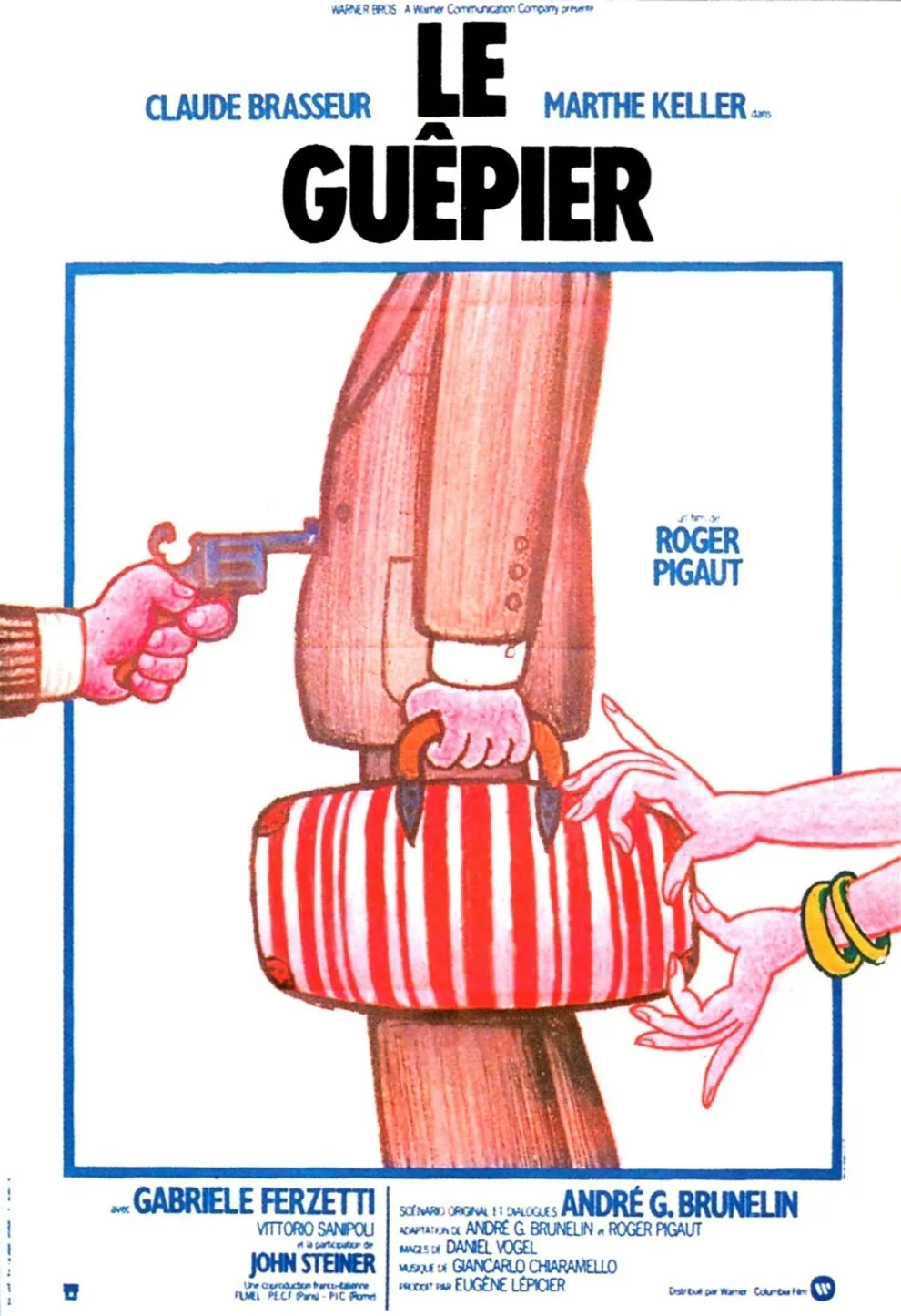 Le guêpier poster