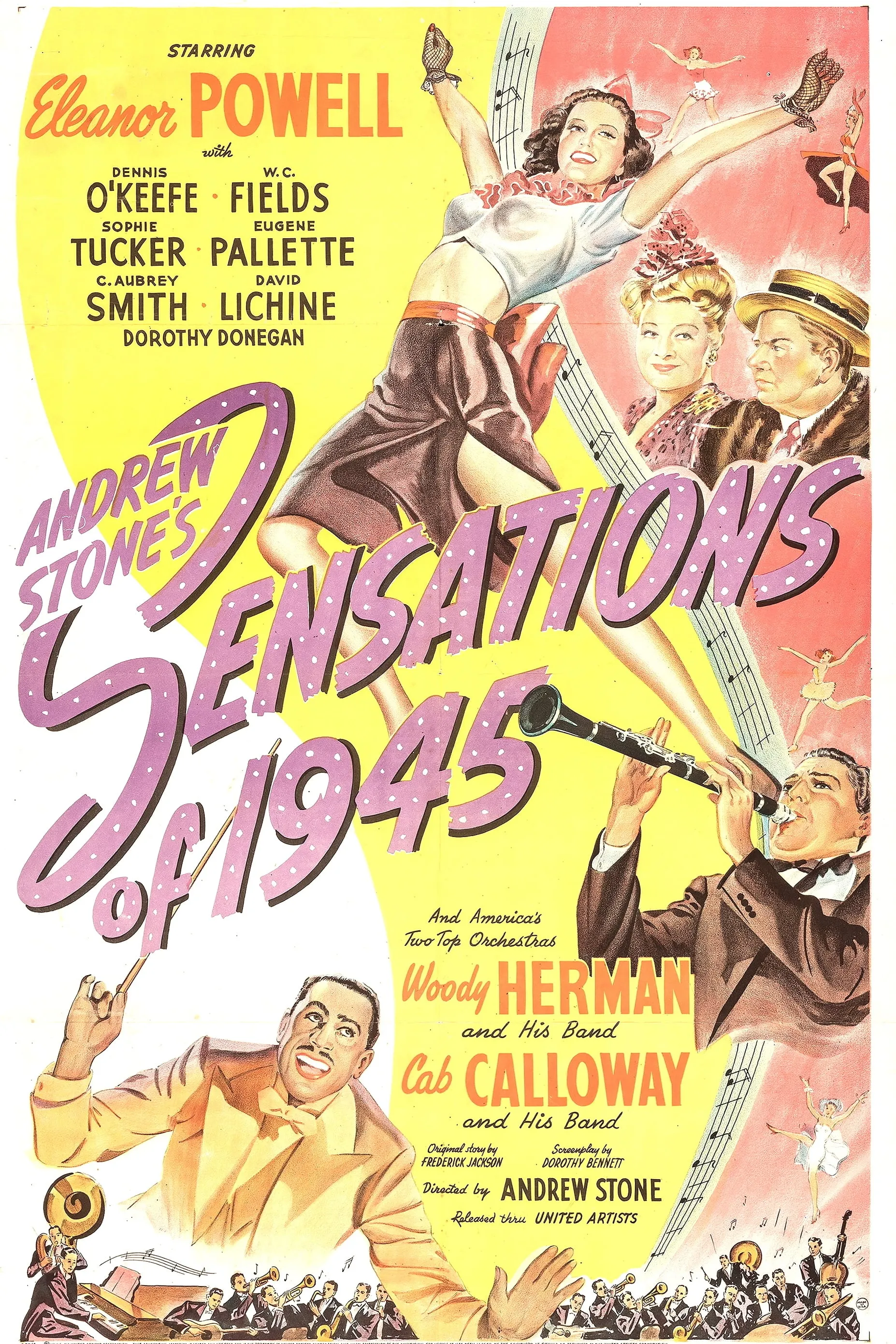 Sensations of 1945 poster