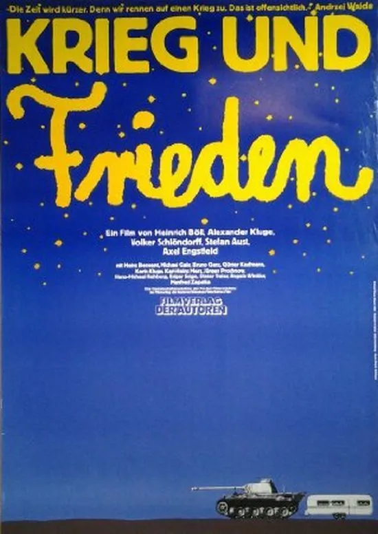 Krieg und Frieden poster