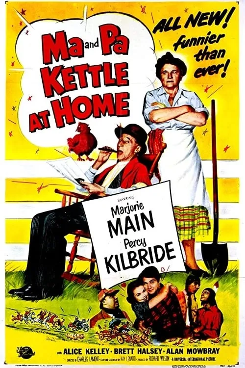 Ma and Pa Kettle at Home poster