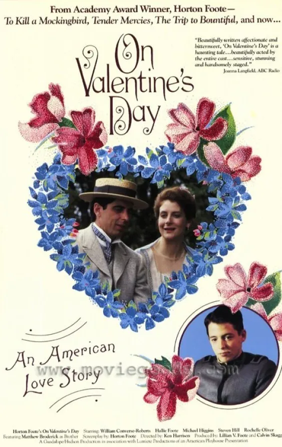 On Valentine's Day poster
