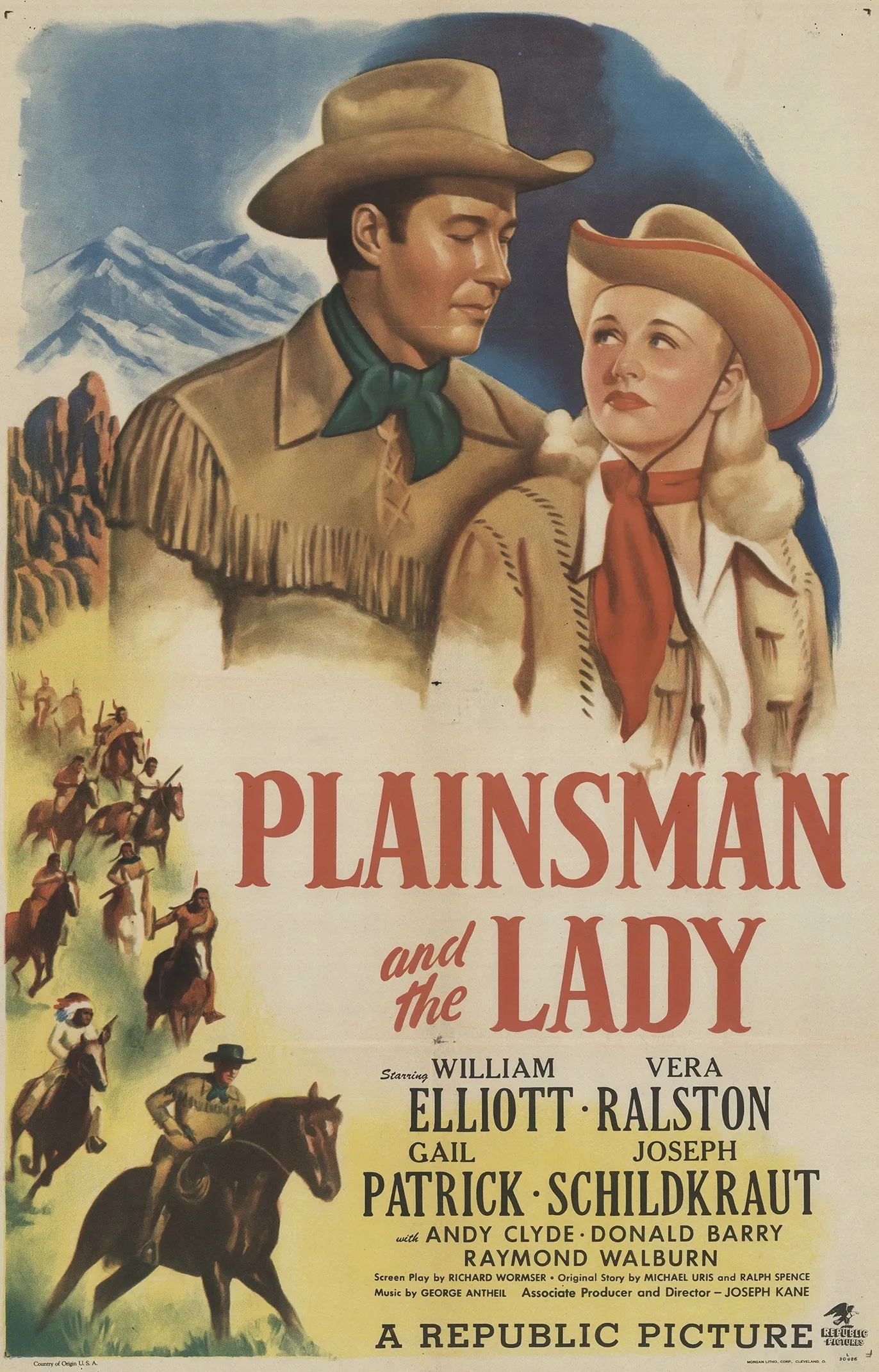 Plainsman And The Lady poster
