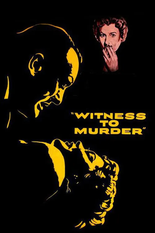 Witness to Murder poster