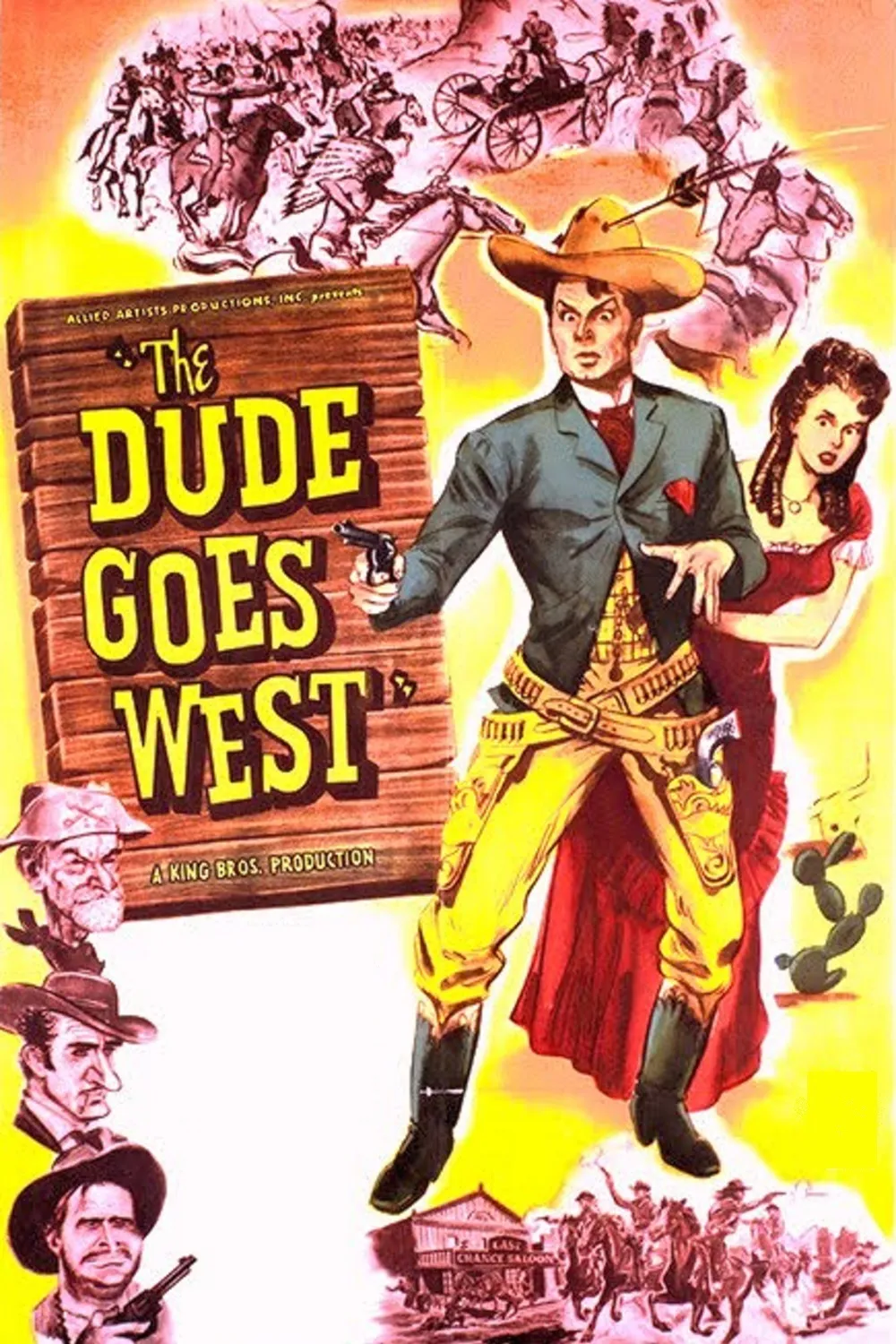 The Dude Goes West poster
