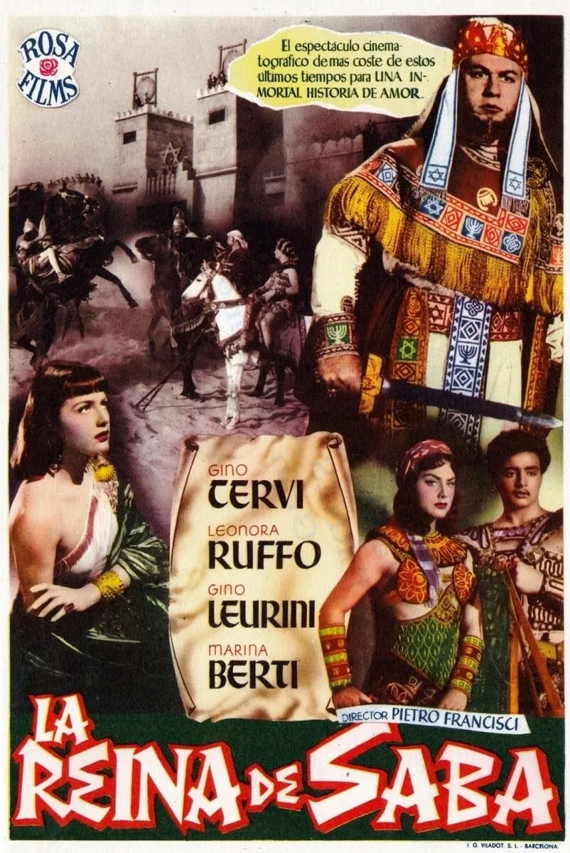 La Regina di Saba poster