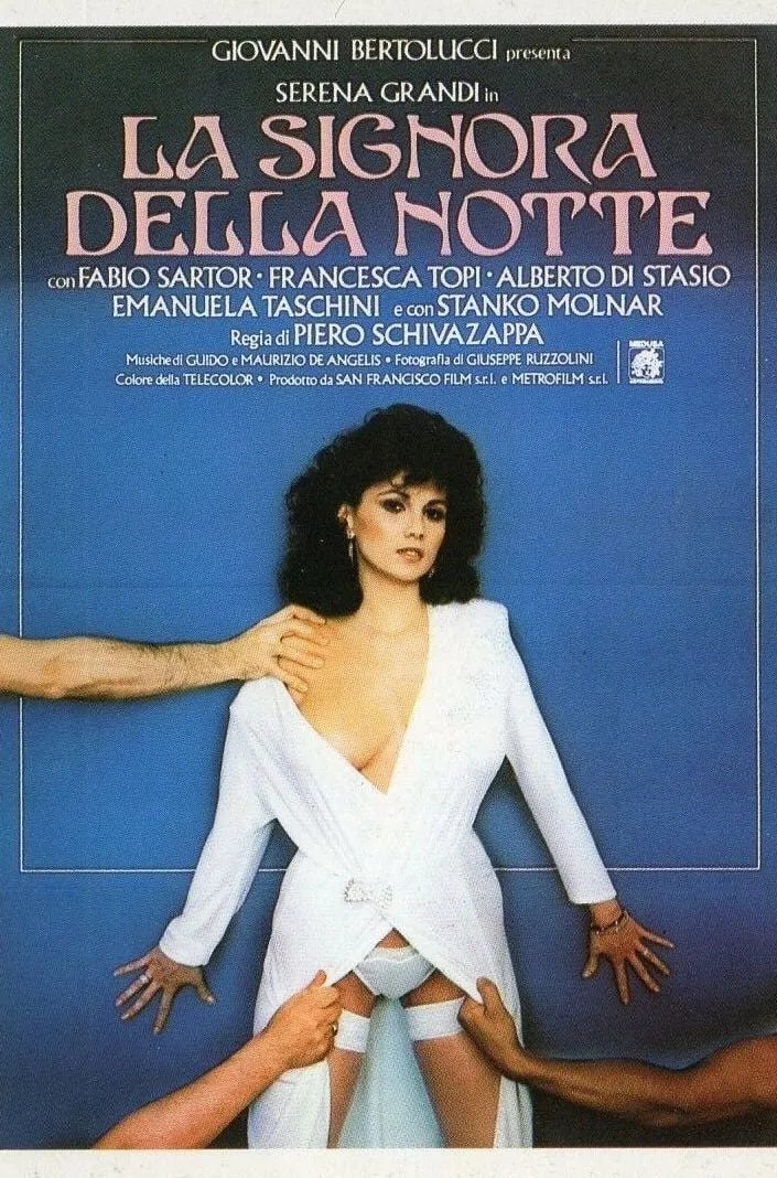 La signora della notte poster
