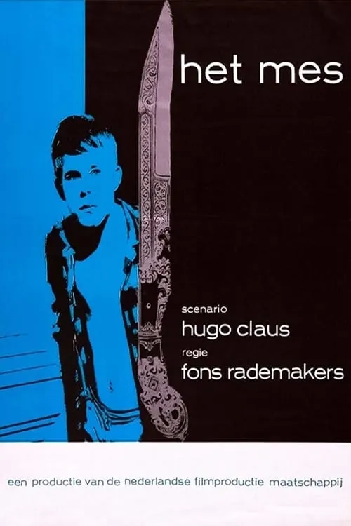 Het mes poster