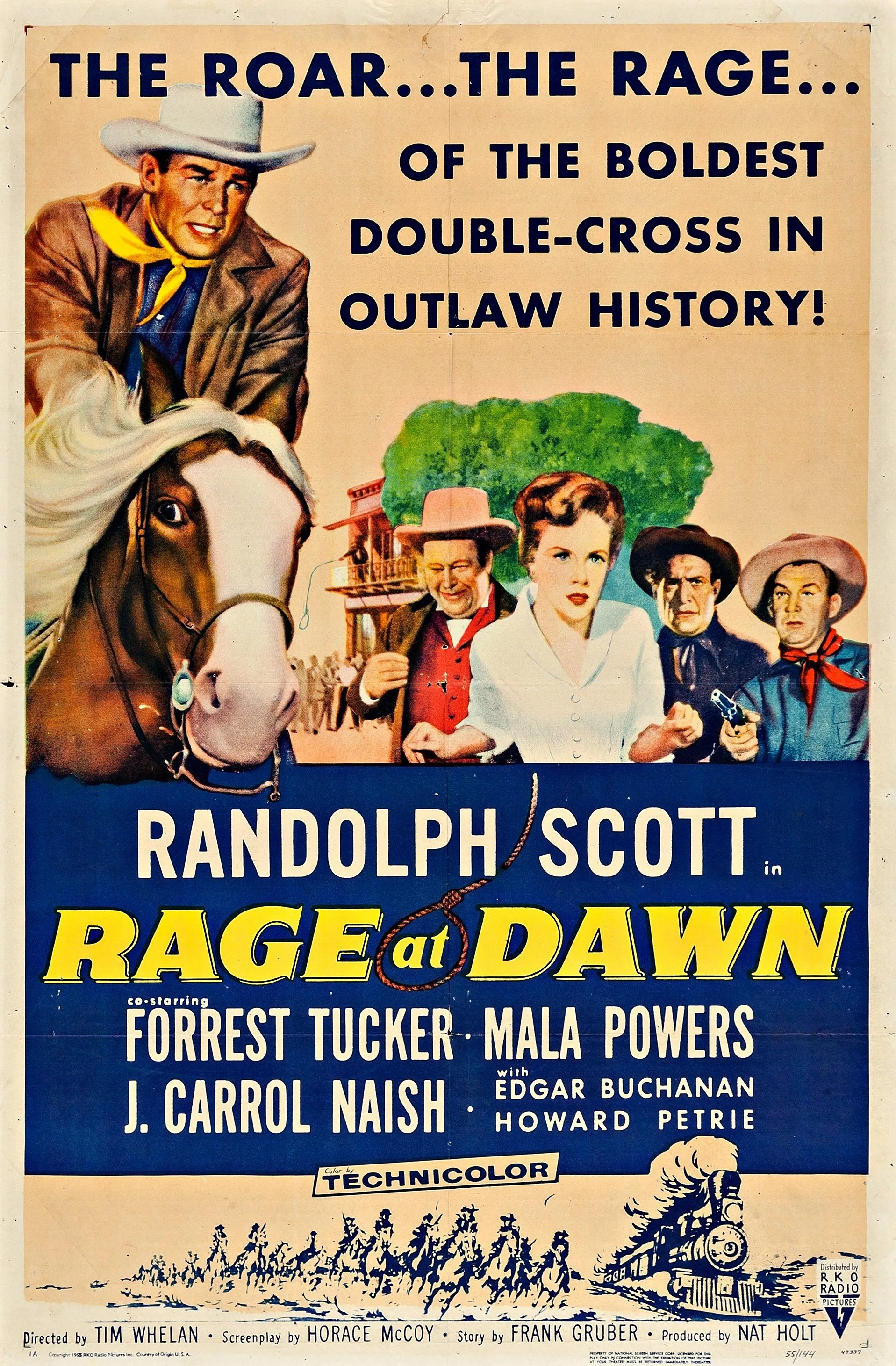 Rage at Dawn poster