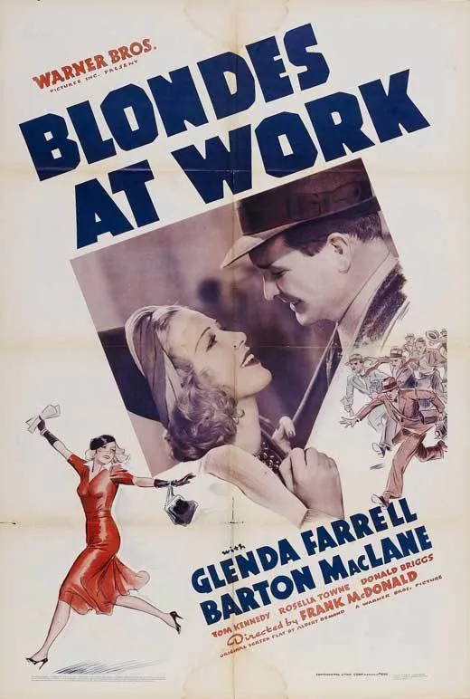 Blondes at Work poster