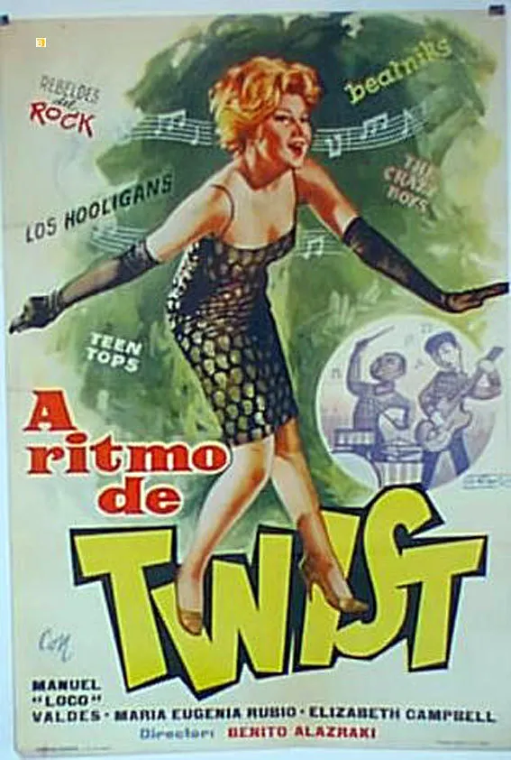 A ritmo de twist poster