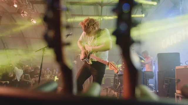 Canshaker Pi live op Lowlands 2017