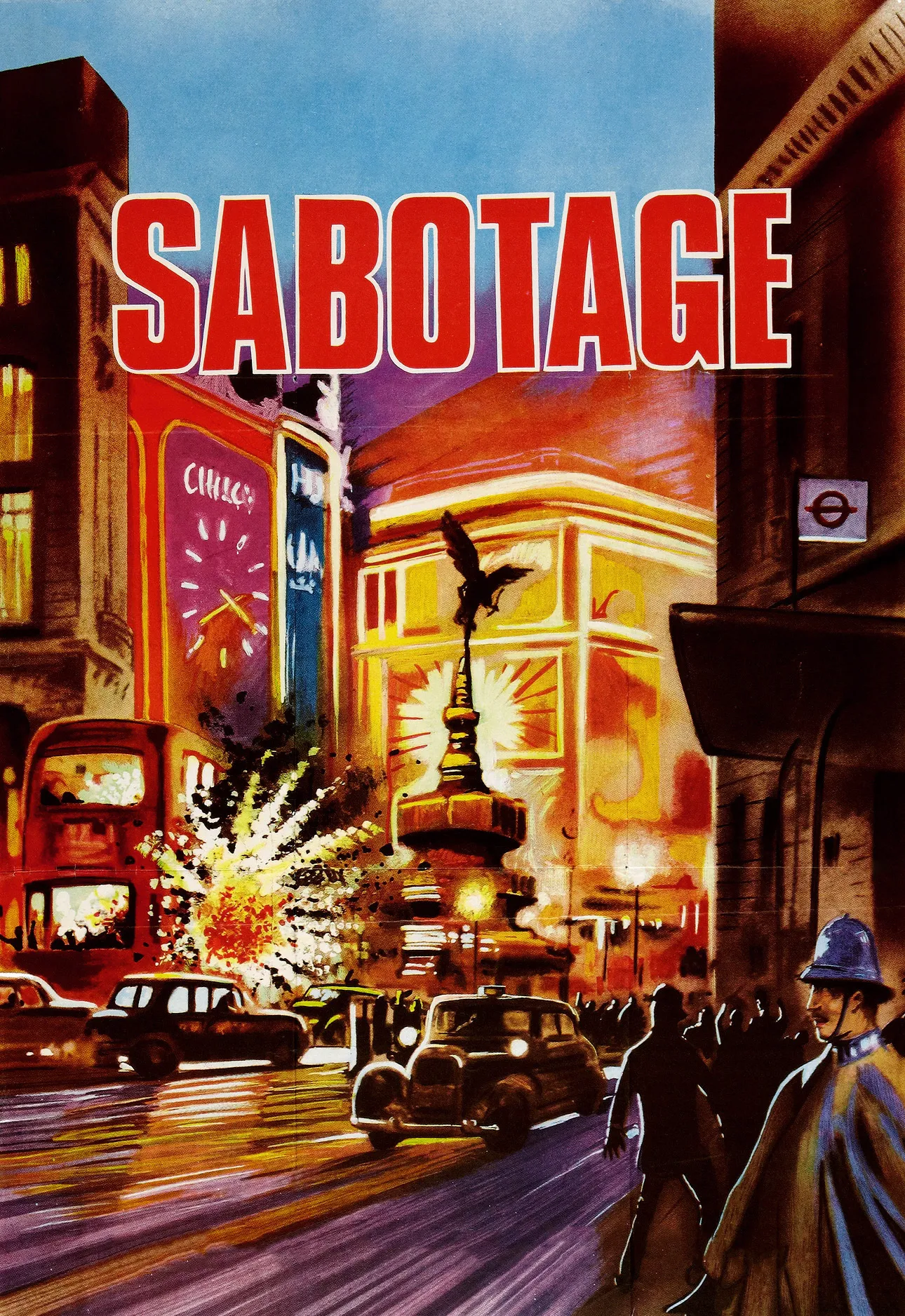 Sabotage poster