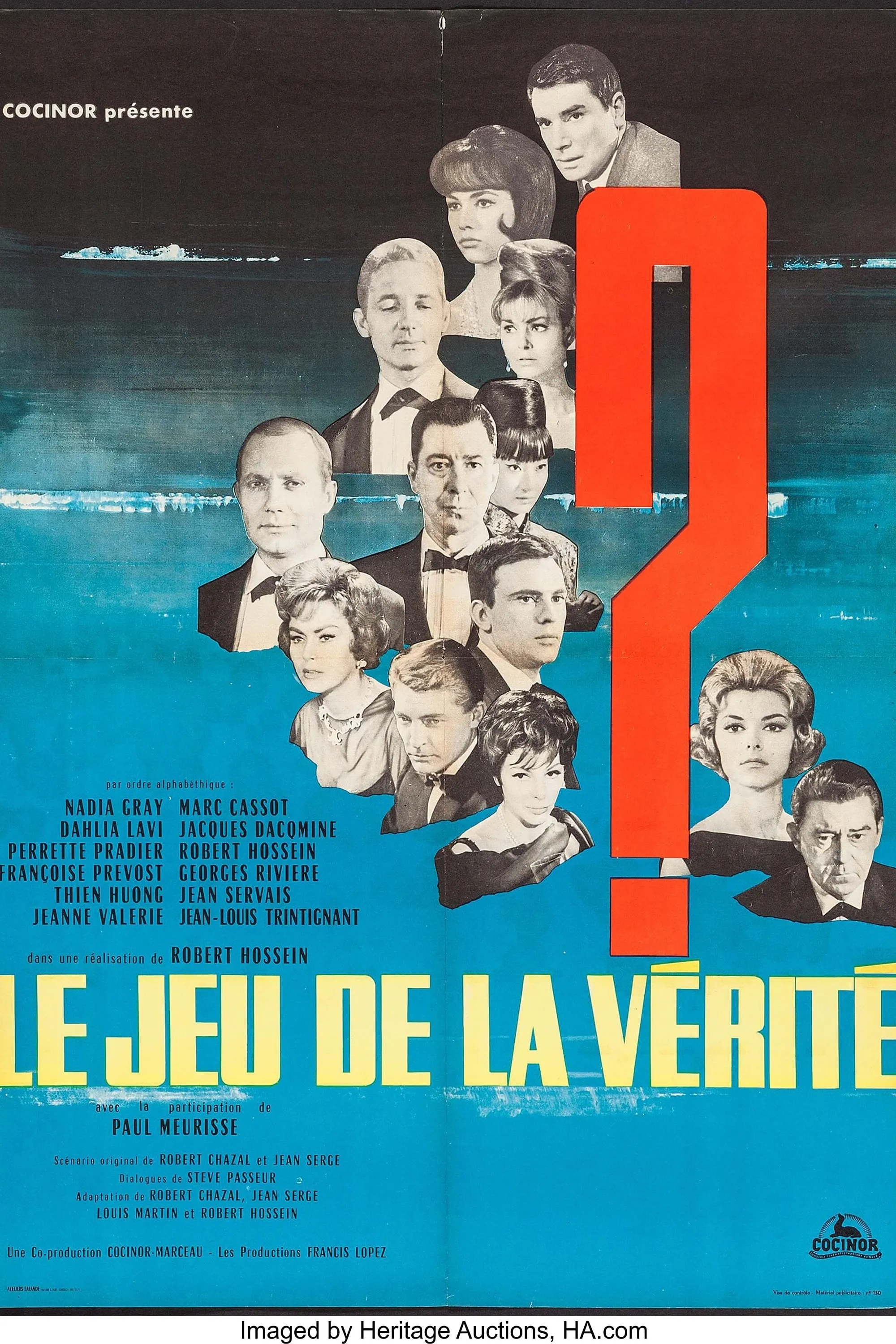 Le jeu de la vérité poster