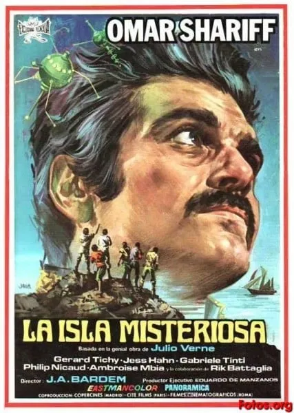 La isla misteriosa poster