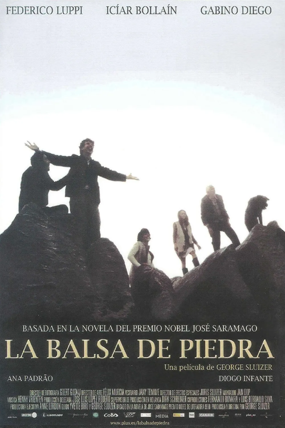 La balsa de piedra poster