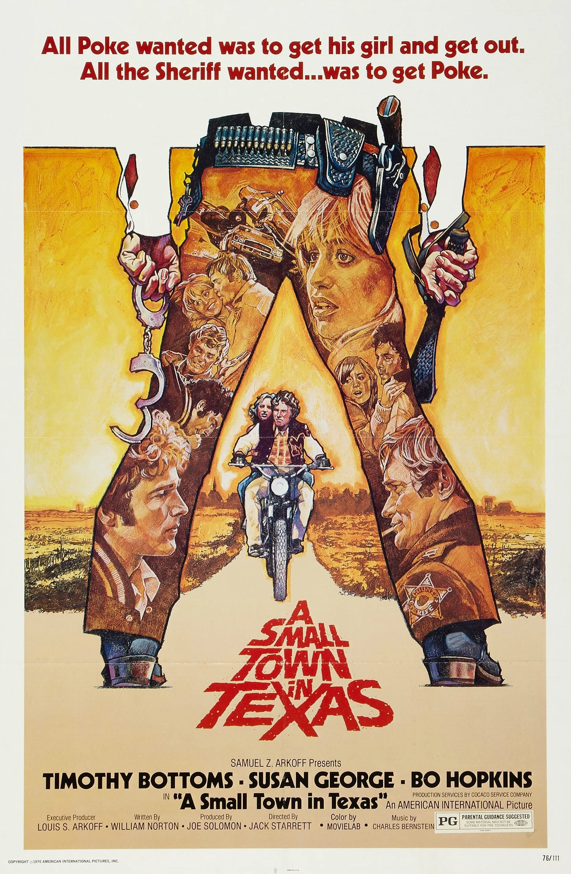 A Small Town in Texas poster