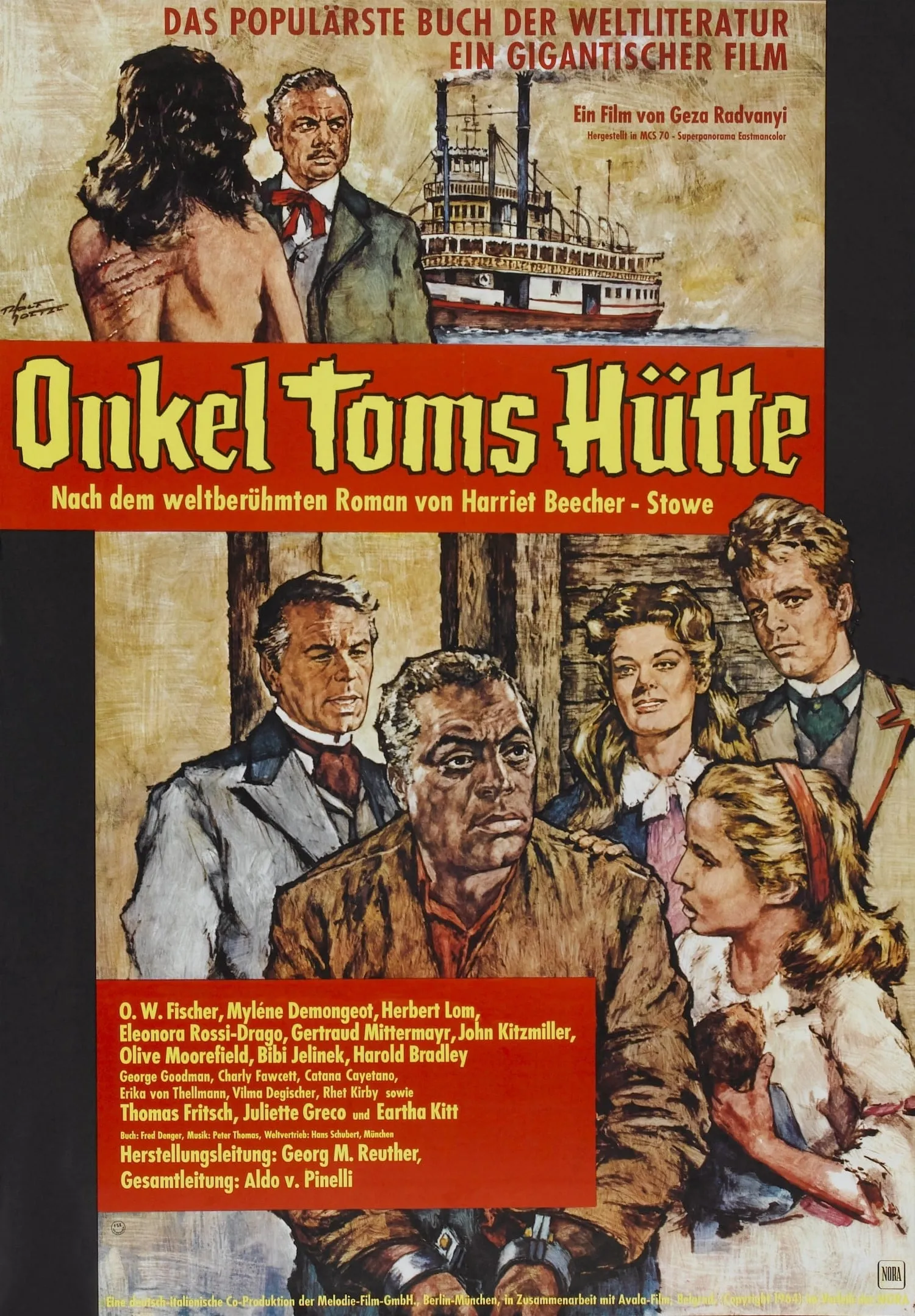 Onkel Toms Hütte poster