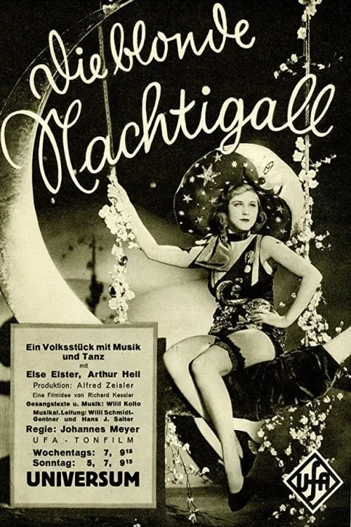 Die Blonde Nachtigall poster