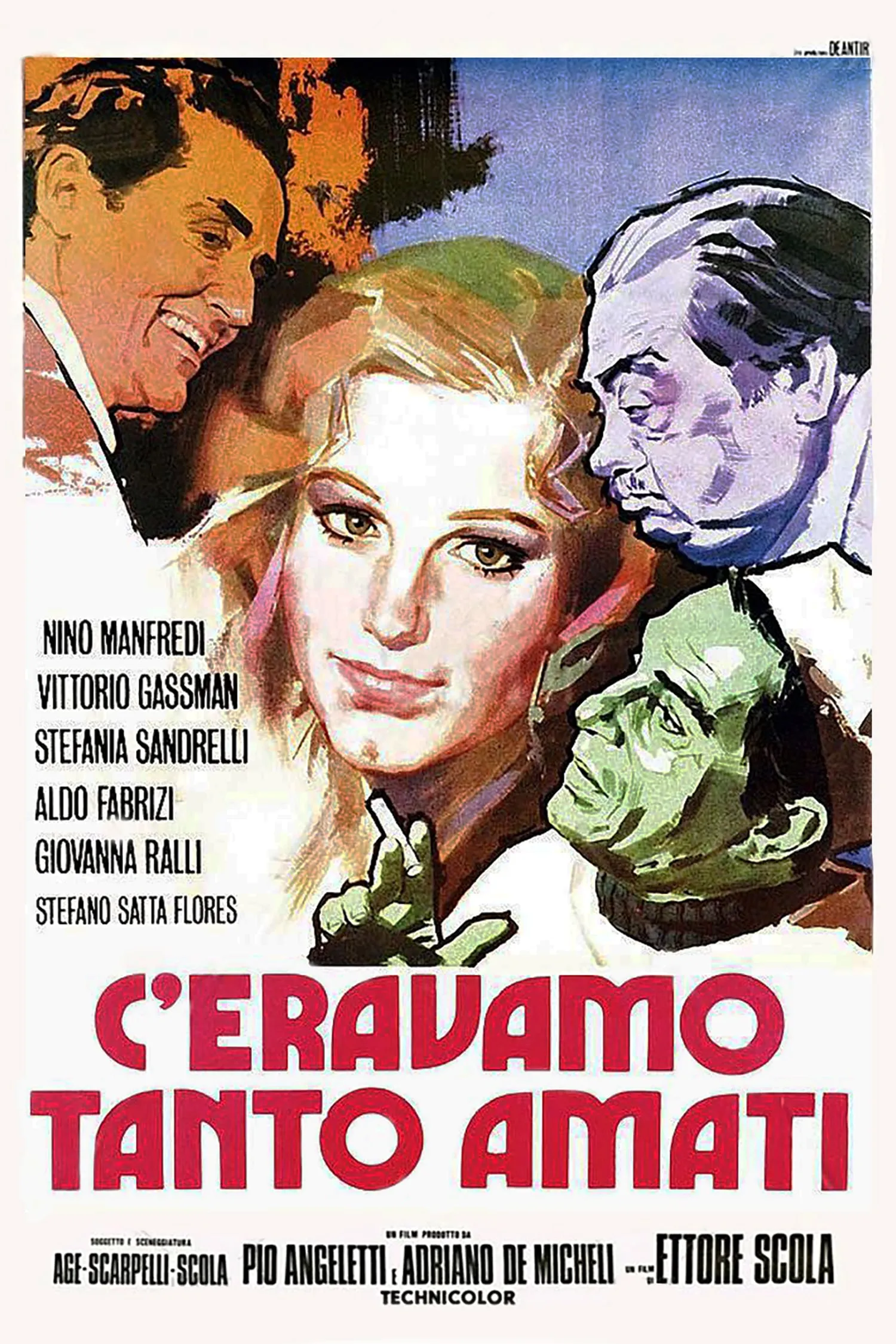 C'eravamo tanto amati poster