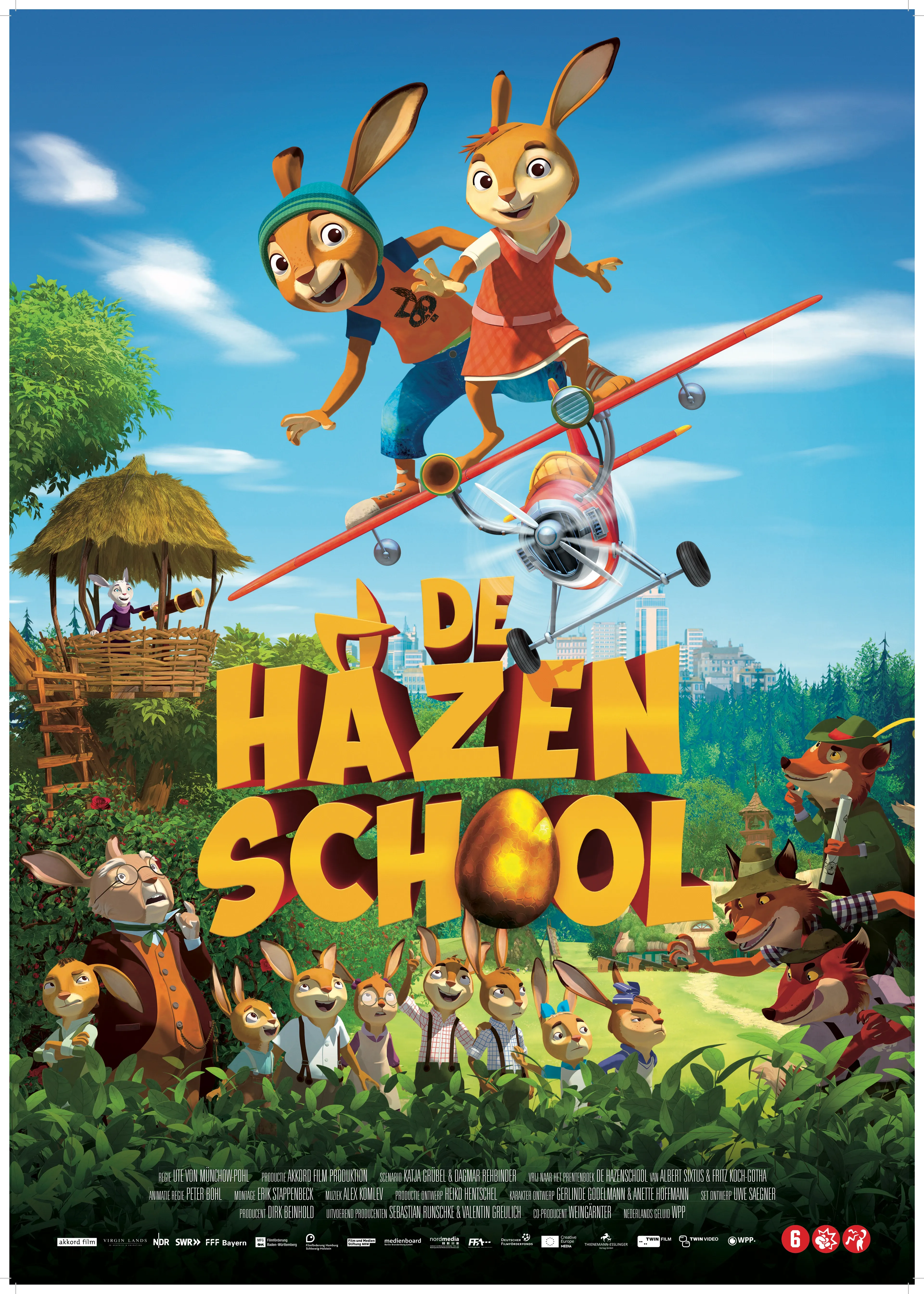 De Hazenschool poster