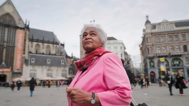Cynthia McLeod op De Dam