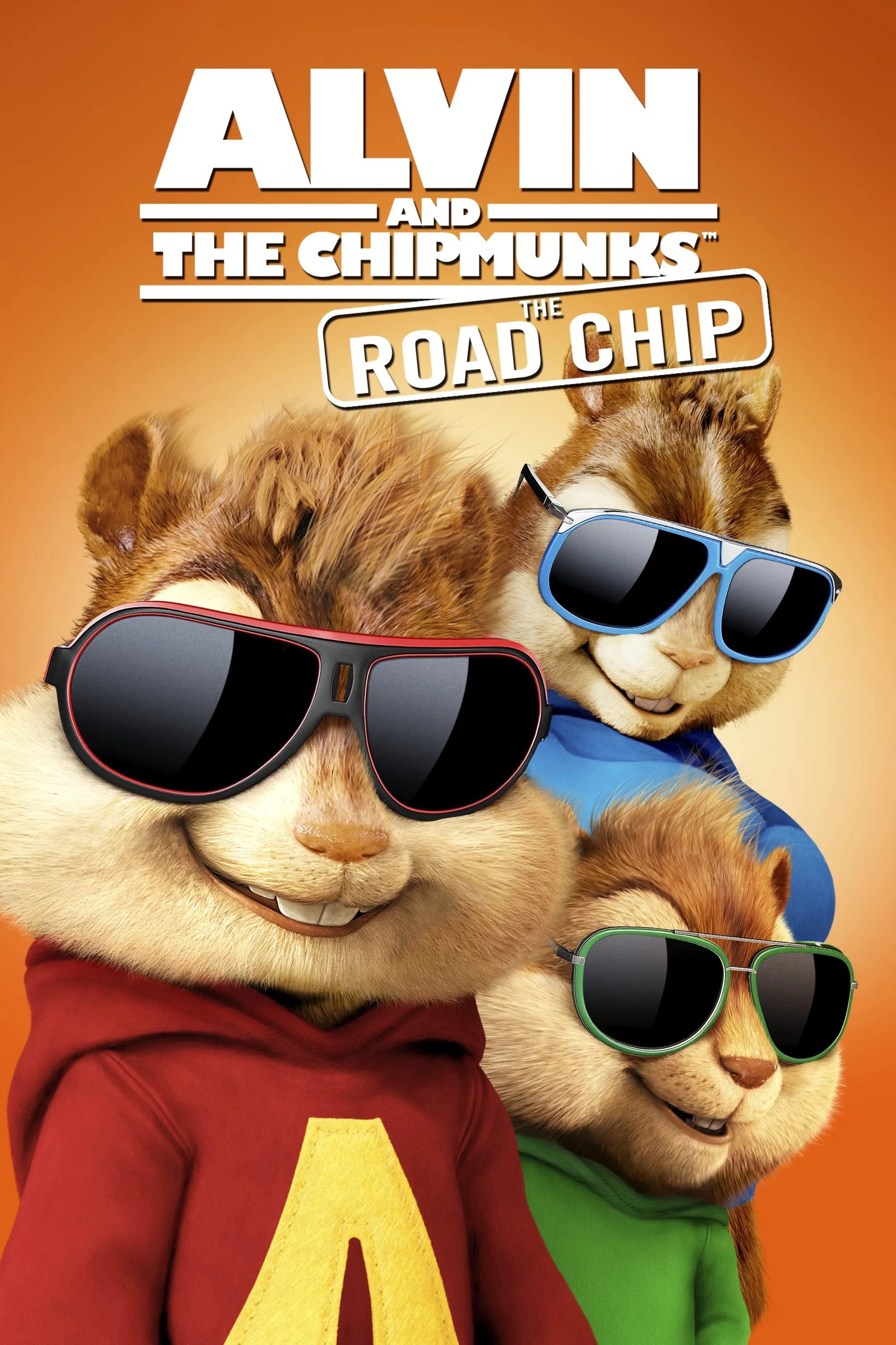 Alvin en de Chipmunks: Roadtrip poster