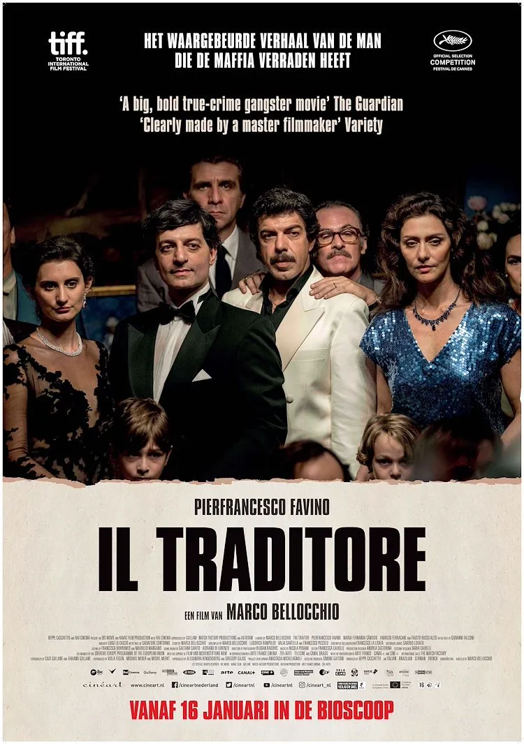 Il traditore poster
