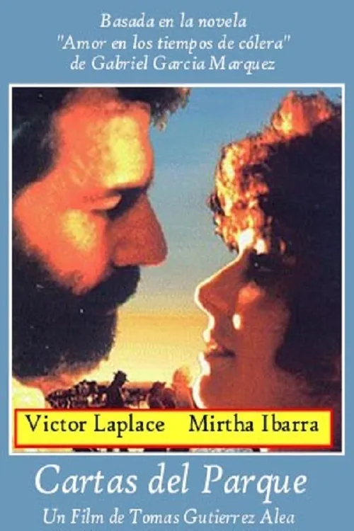 Cartas del parque poster