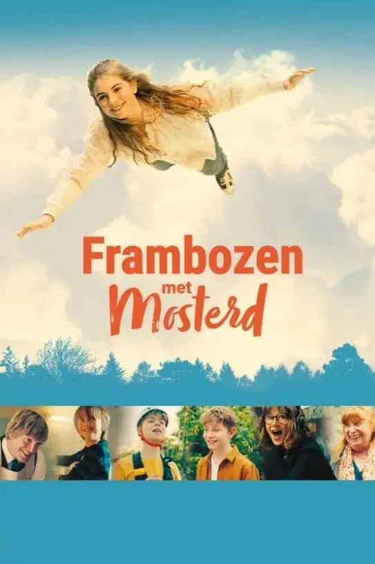 Frambozen met mosterd poster