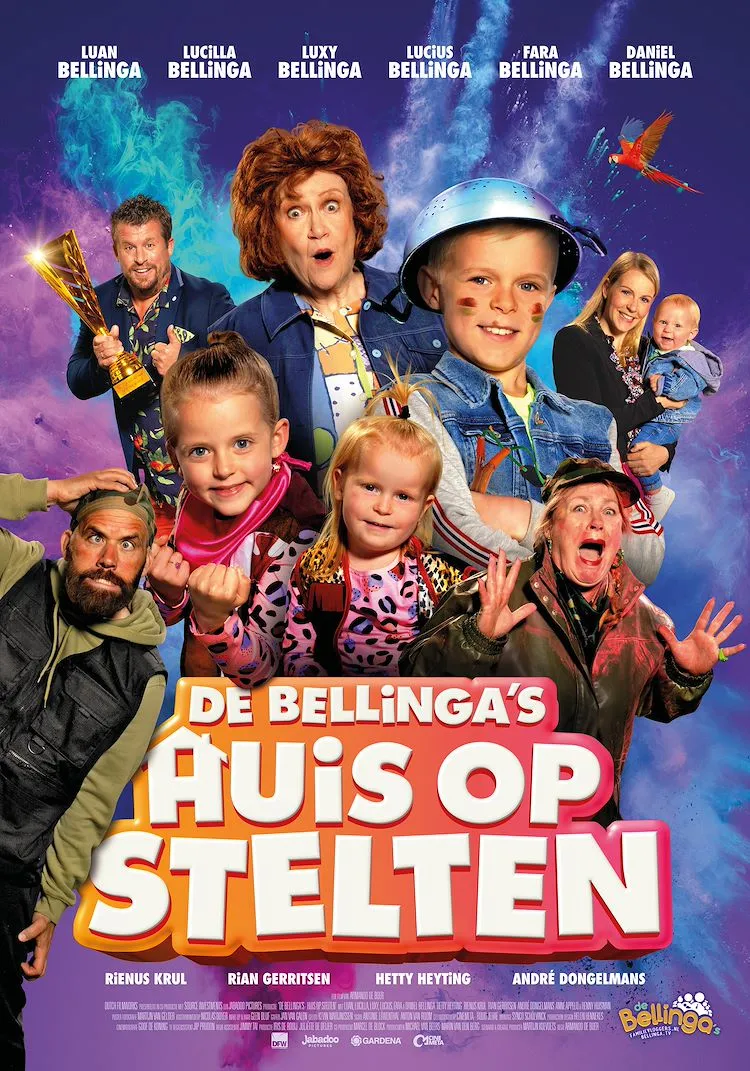 De Bellinga's: Huis op stelten poster