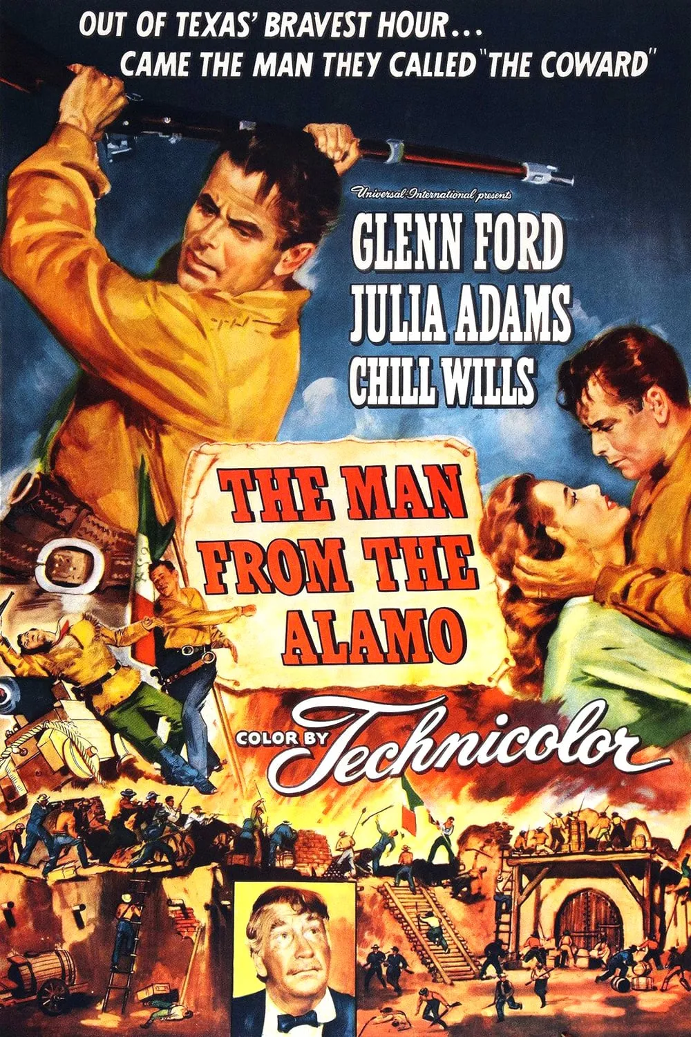 The Man from the Alamo poster