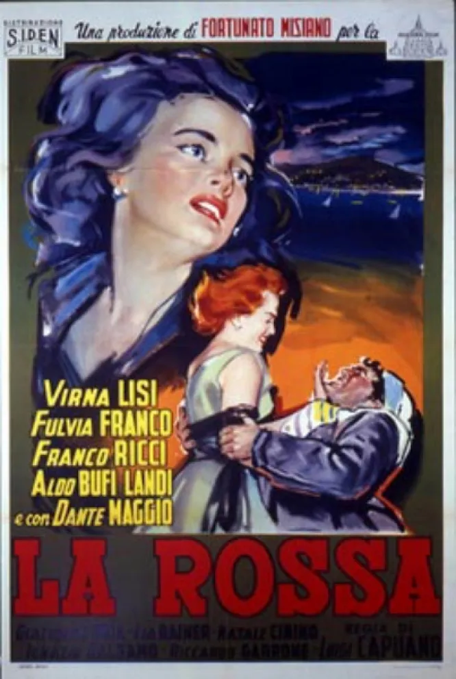 La rossa poster