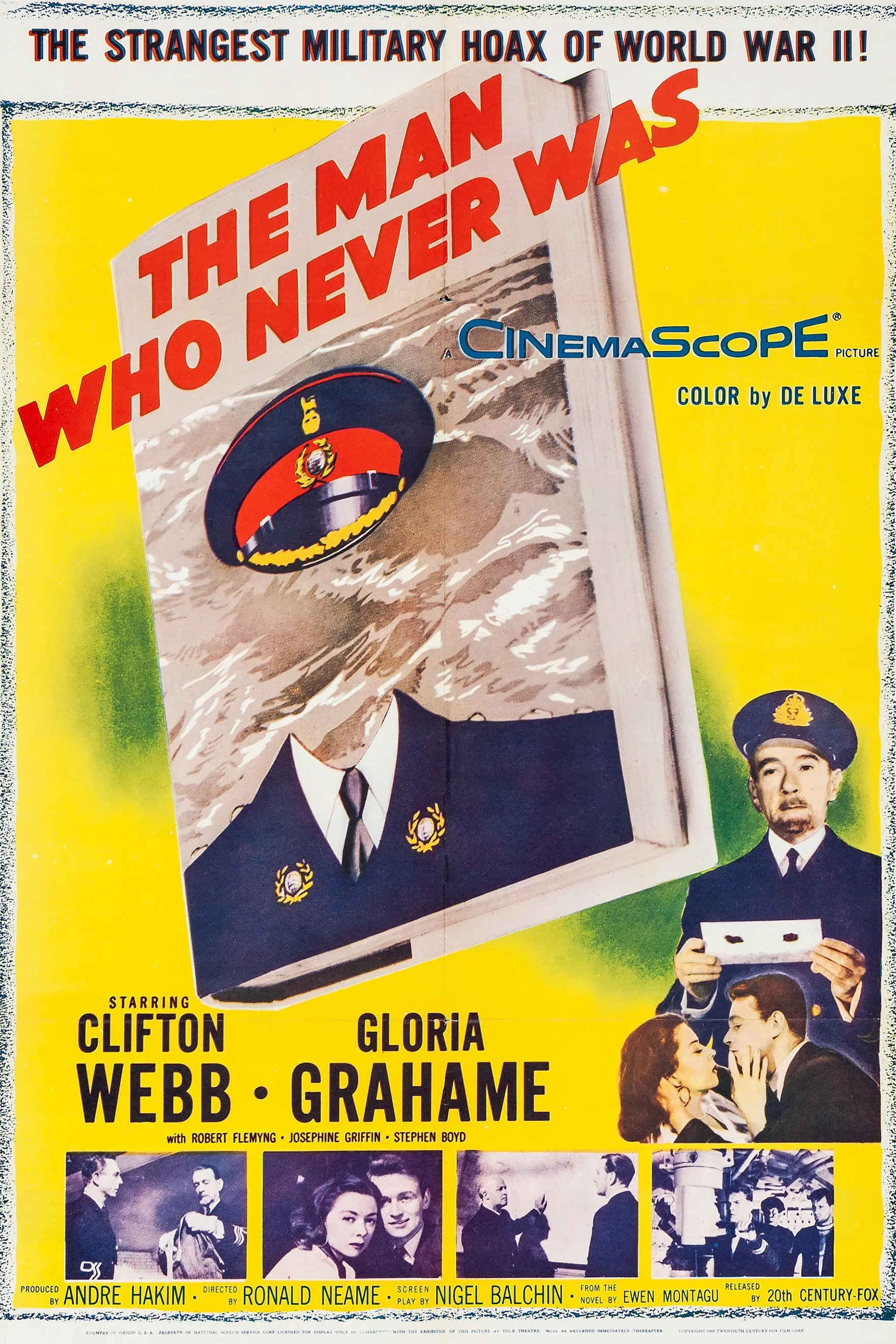 The Man Who Never Was poster