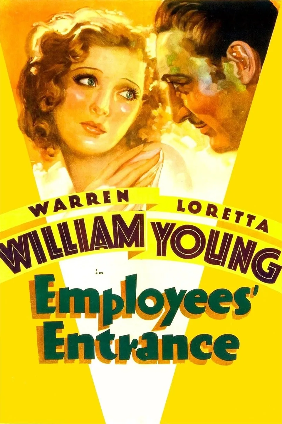 Employees Entrance poster