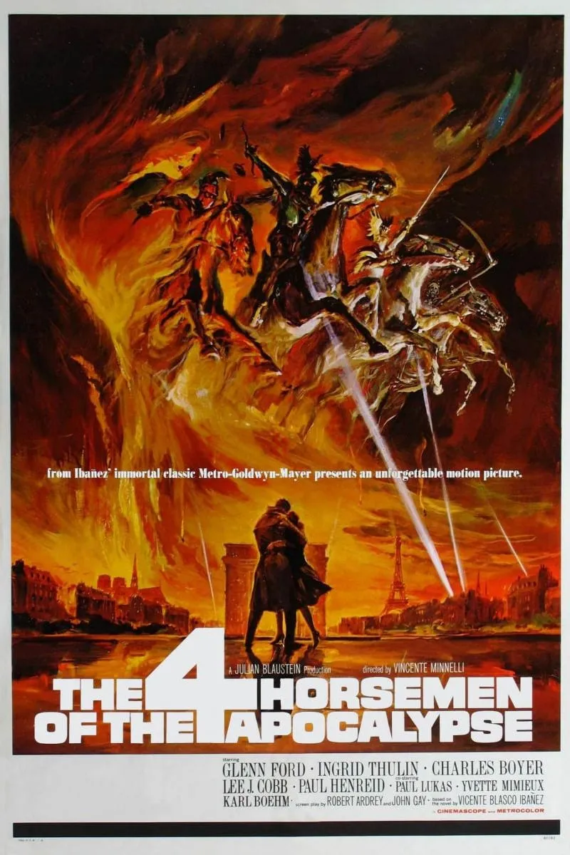 The four horsemen of Apocalypse poster
