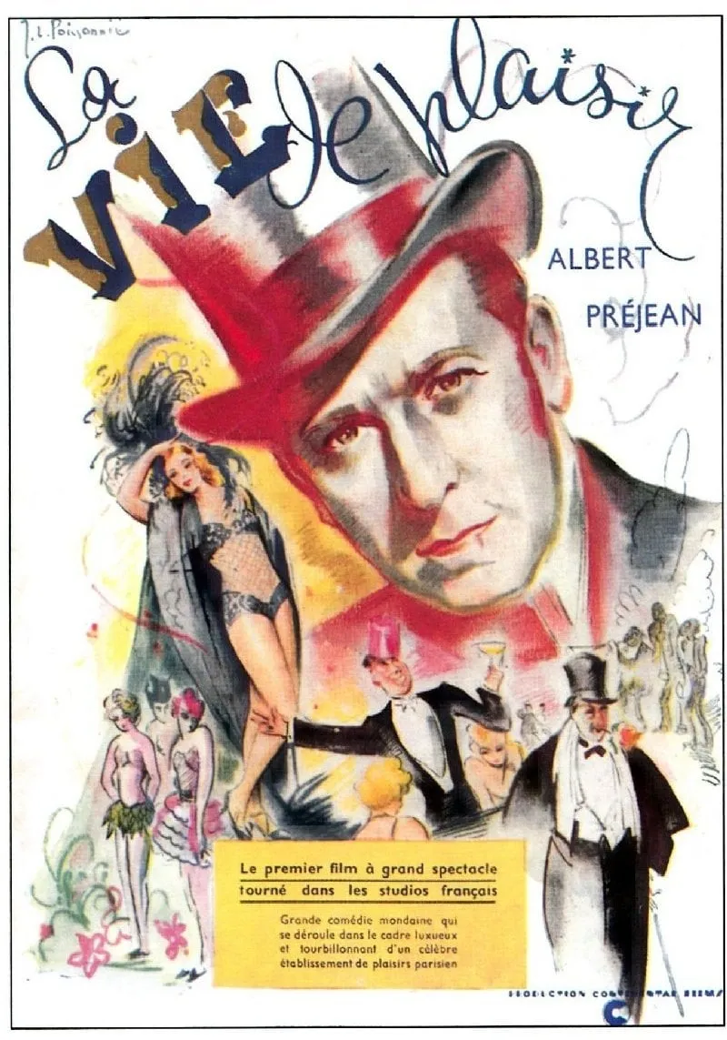 La vie de plaisir poster