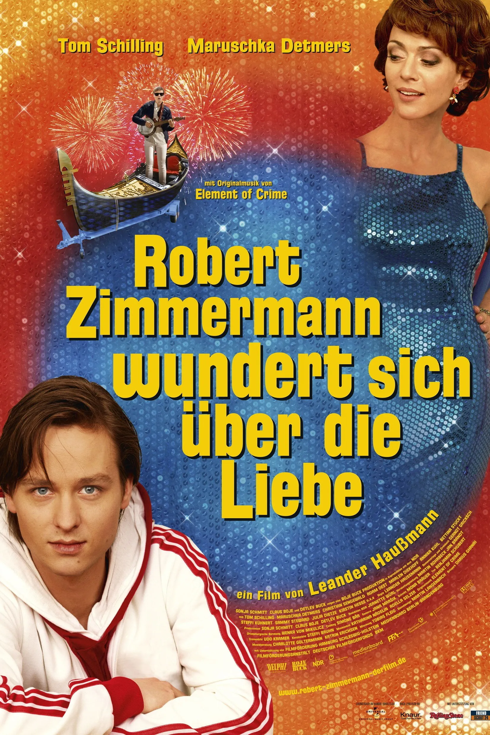 Robert Zimmermann wundert sich über die Liebe poster