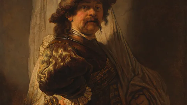 De Vaandeldrager door Rembrandt van Rijn, 1636