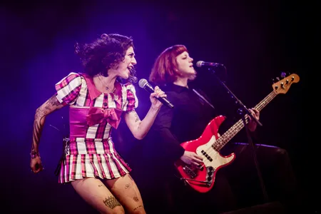 Sophie Straat in de Bravo tijdens Lowlands 2026