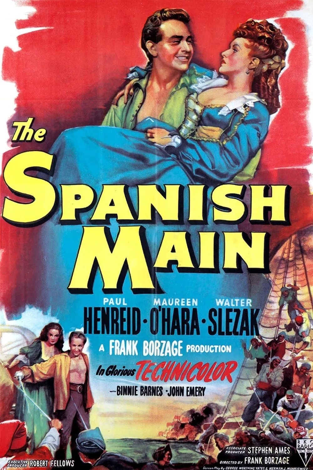 The Spanish Main poster