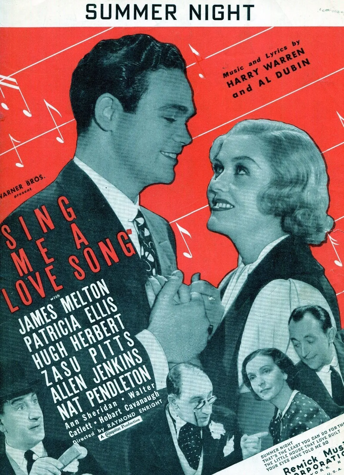 Sing Me a Love Song poster