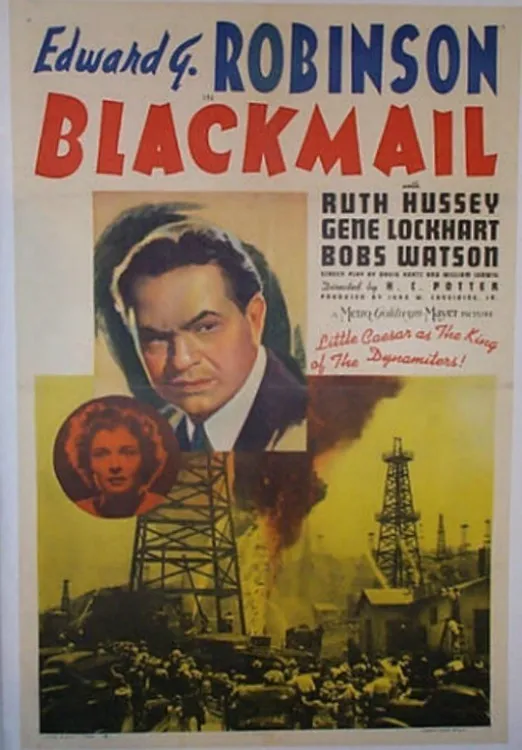 Blackmail poster