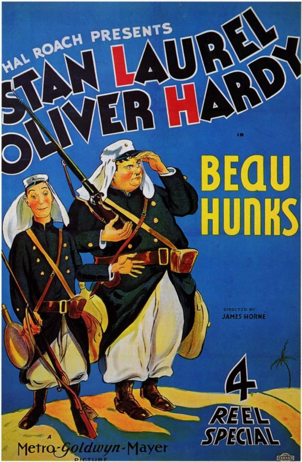 Laurel & Hardy: Beau Hunks poster
