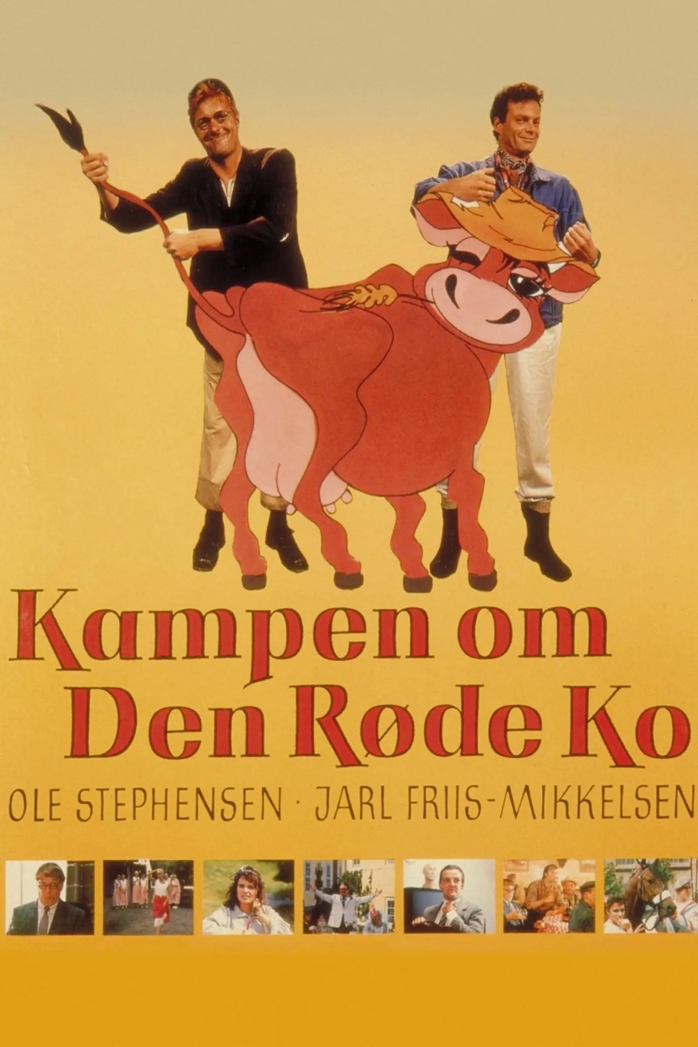 Kampen om den röde ko poster
