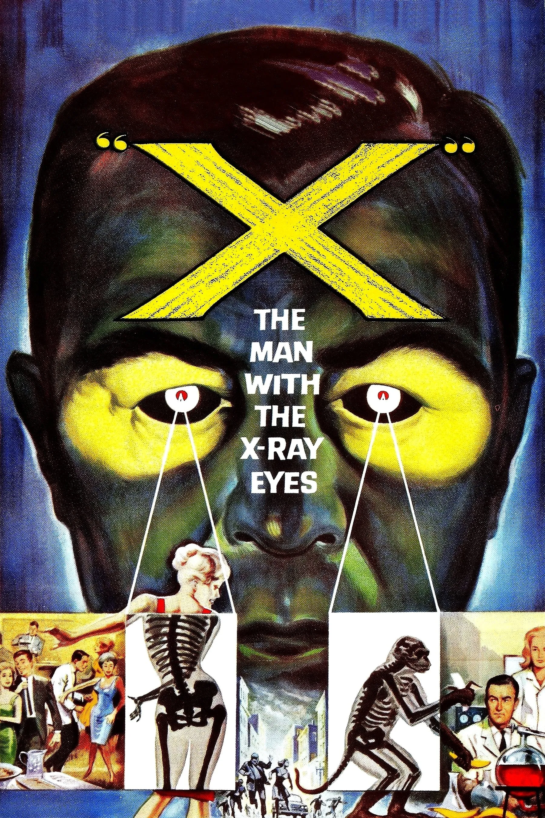 The Man With X-ray Eyes poster