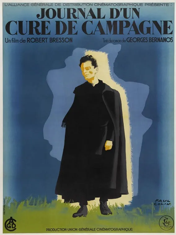 Le Journal d'un curé de campagne poster
