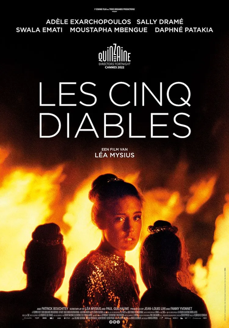 Les cinq diables poster